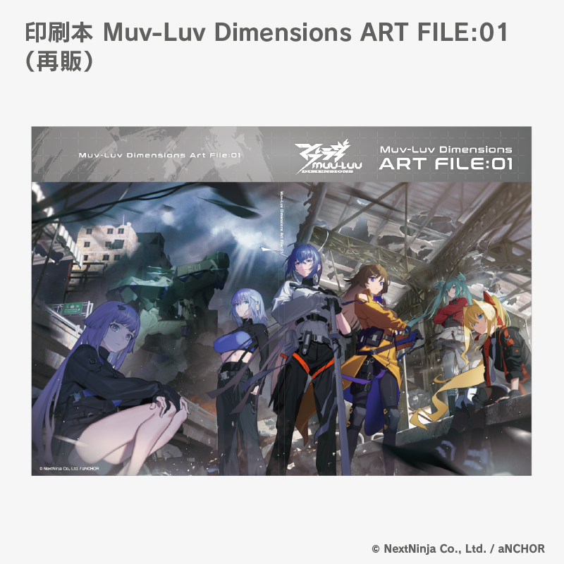 印刷本 Muv-Luv Dimensions ART FILE:01（再販）